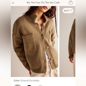 We the Free On The Isle Cardi